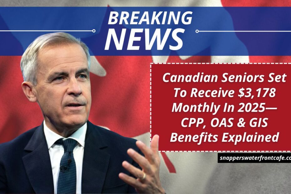 Canadian Seniors Set To Receive $3,178 Monthly In 2025—CPP, OAS & GIS Benefits Explained