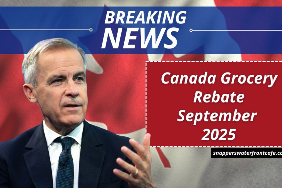 Canada Grocery Rebate September 2025 – Eligibility, Payment Date & Estimated Amounts
