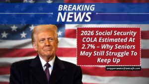 2026 Social Security COLA Estimated At 2.7% – Why Seniors May Still Struggle To Keep Up