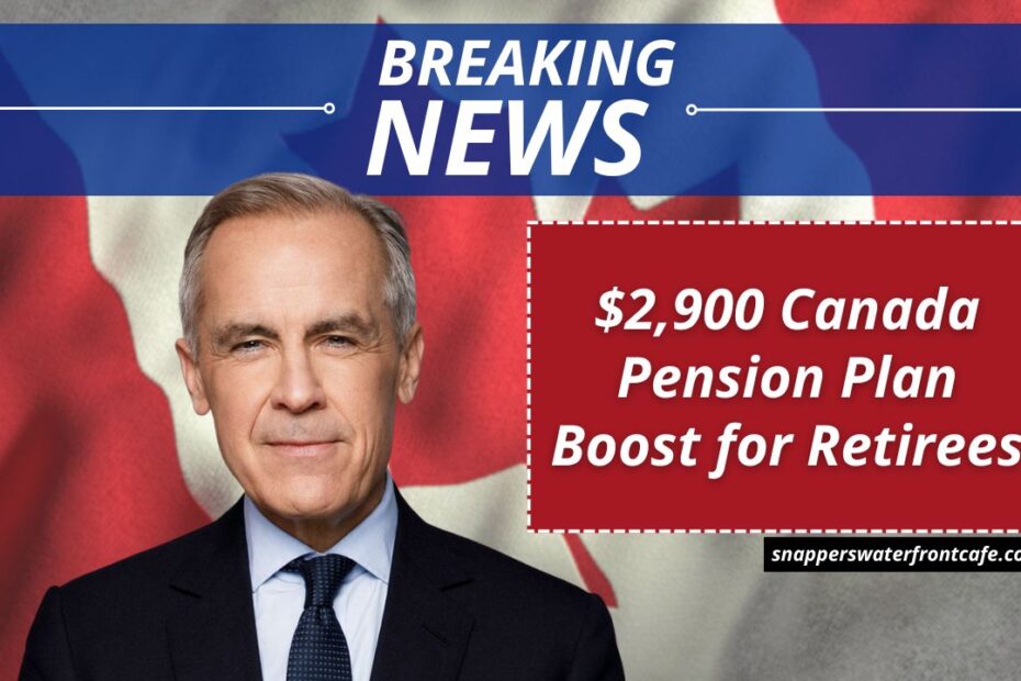 $2,900 Canada Pension Plan Boost for Retirees – See Full Eligibility and Payment Schedule