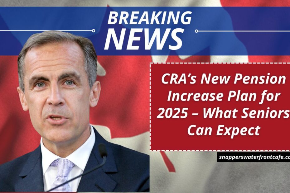 CRA’s New Pension Increase Plan for 2025 – What Seniors Can Expect