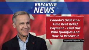 Canada’s $430 One-Time Rent Relief Payment – Find Out Who Qualifies And How To Receive It
