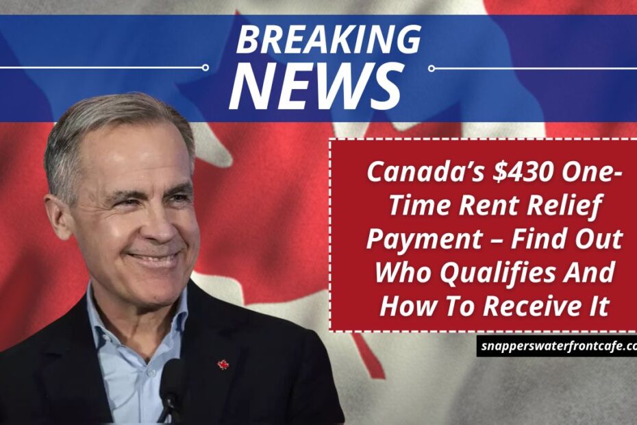 Canada’s $430 One-Time Rent Relief Payment – Find Out Who Qualifies And How To Receive It