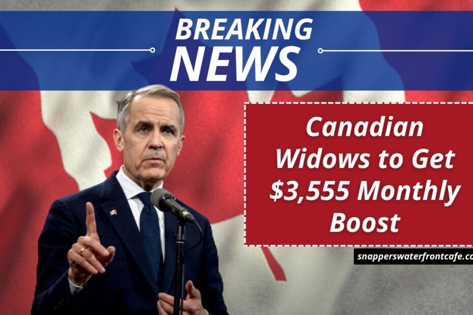 Canadian Widows to Get $3,555 Monthly Boost – Complete Eligibility and Application Guide