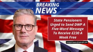State Pensioners Urged to Send DWP A Five-Word Message To Receive £230 A Week Free