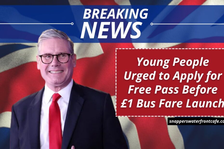 Young People Urged to Apply for Free Pass Before £1 Bus Fare Launch